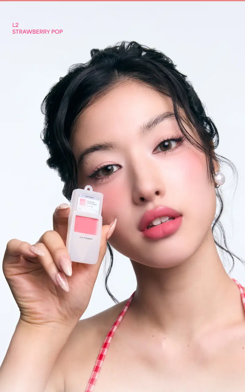 [NEW/올영단독/미니SIZE] 엔트로피 슬라이드 업 립 앤 치크 스무디 에디션 6colors 상세페이지 2